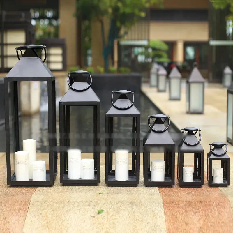 Outdoor Luxury Modern Candle Holder Fantique