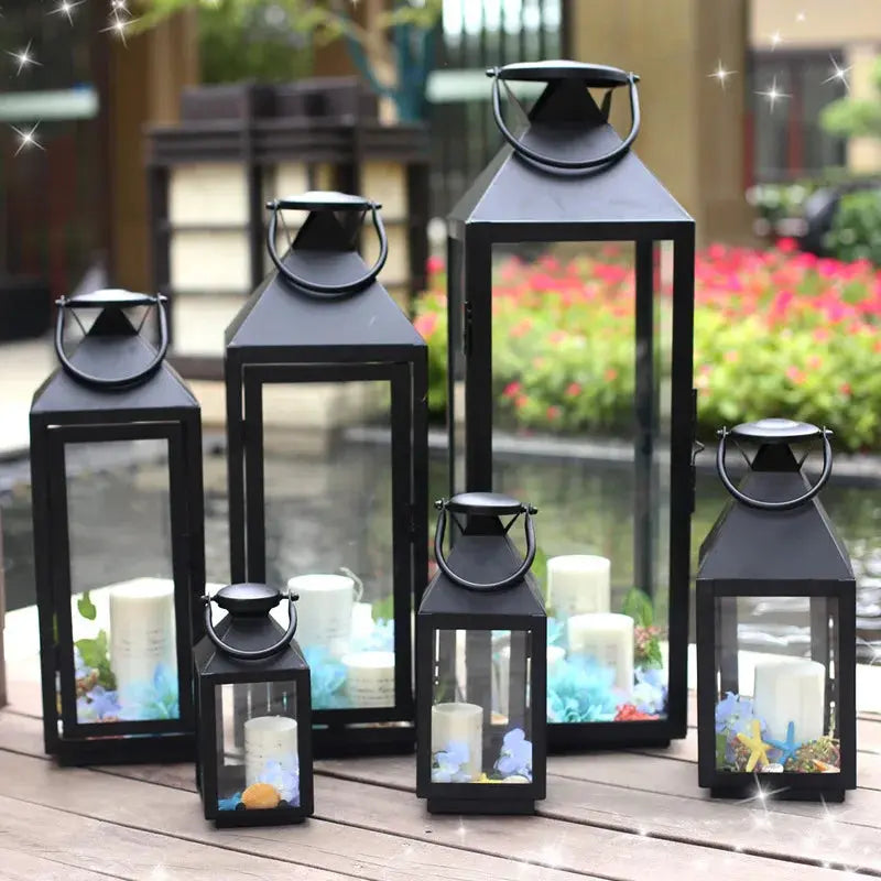 Outdoor Luxury Modern Candle Holder Fantique