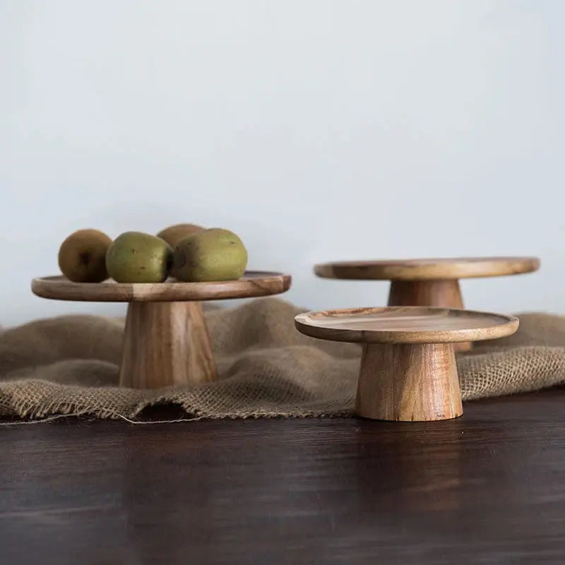 Wooden Cake Stand Fantique